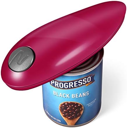 Electric Can Opener Wine Red