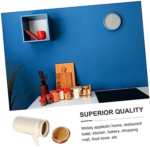 Ceramic Oil Dispenser forOliveVinegarSoy Sauce Easy to Clean