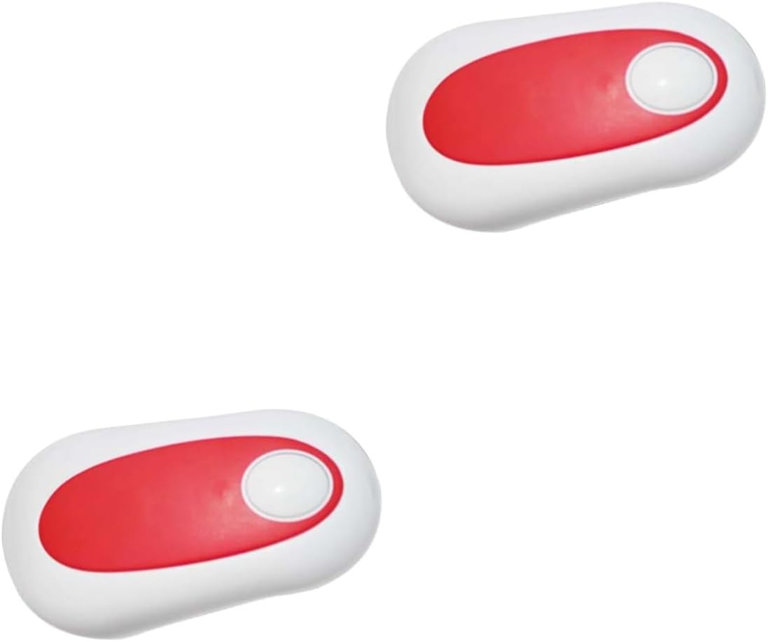 Mini Electric Can Opener with 2PCS White Red
