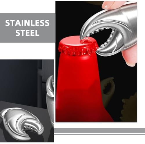 Stainless Steel Dual-Purpose Can and Bottle Opener