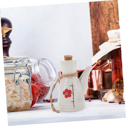 Sturdy Ceramic Oil Dispenser for Soy Sauce Vinegar