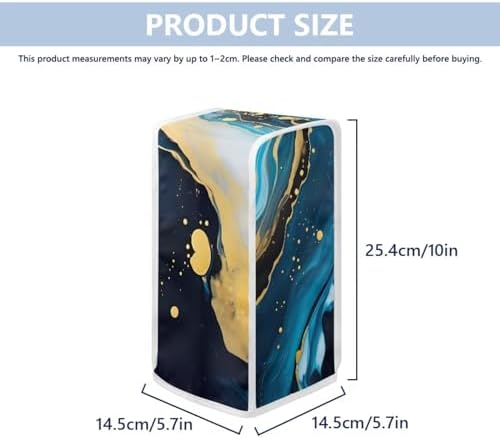 Oamsistay Blue Marble Print Dust Cover for Can Opener