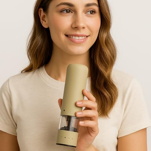Adjustable and Rechargeable Electric Salt and Pepper Generator Set