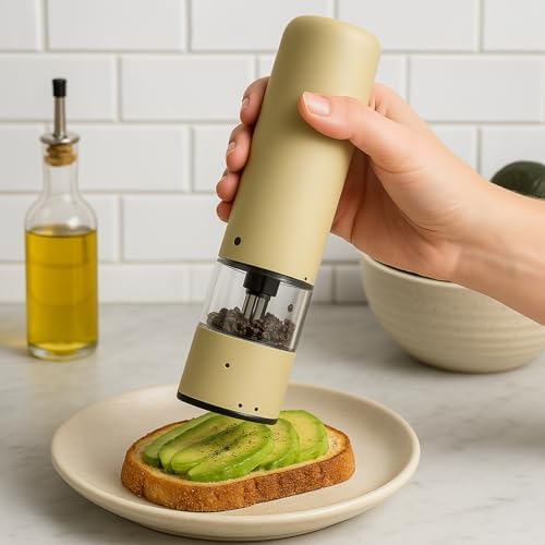 Adjustable and Rechargeable Electric Salt and Pepper Generator Set