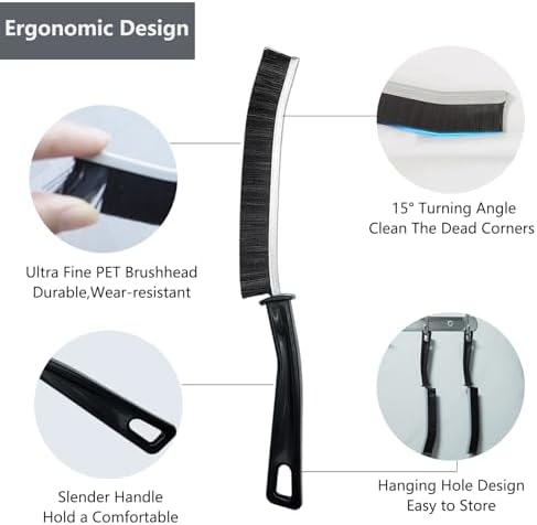 4PCS Multifunctional Crevice Cleaning Brush Set