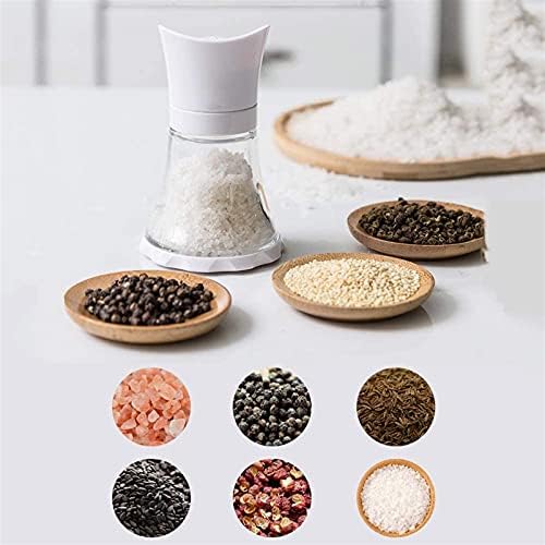 Salt and Pepper Mill Set Adjusted Coarseness Manual Salt and Pepper Grinder Set