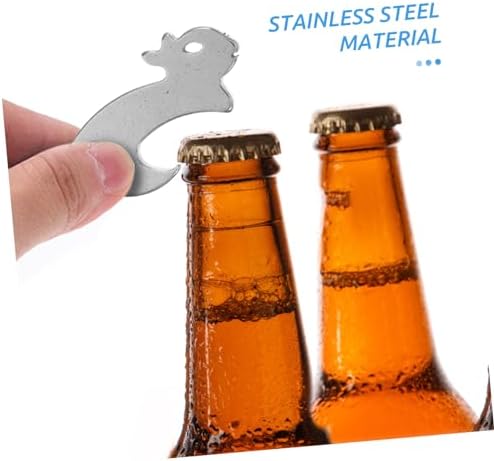 Beverage Bottle Opener with Creative Key Chain Design