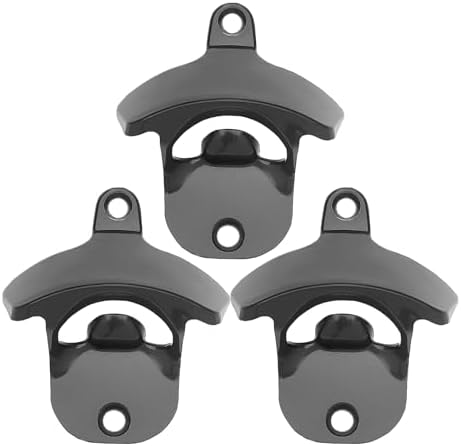 Premium Wall-Mounted Beer Bottle Opener Set for Home Bar