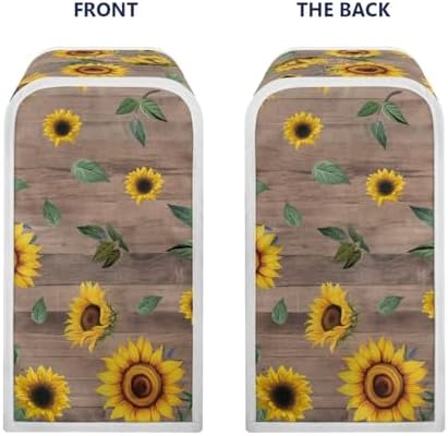Wooden Sunflower Can Opener Cover for Home Kitchen