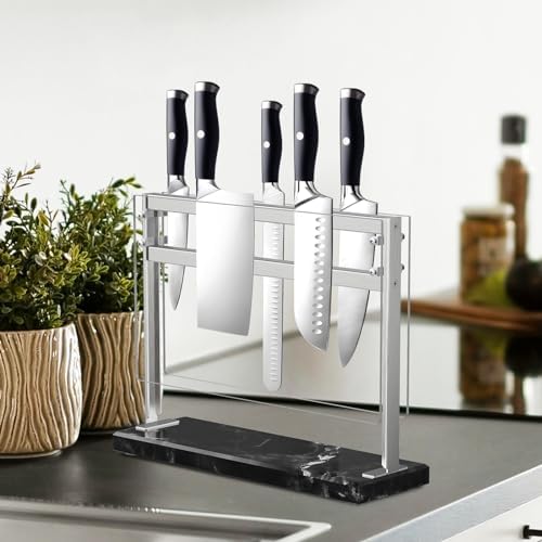 Elegant Magnetic Knife Holder for Kitchen Counter Top