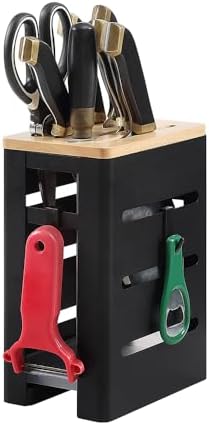 Giftburg Kitchen Knife Holder 8 Slots Durable Space-Saving Organizer