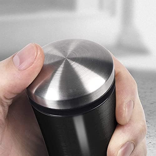Electric Salt and Pepper Grinder Set - 2Pcs Red