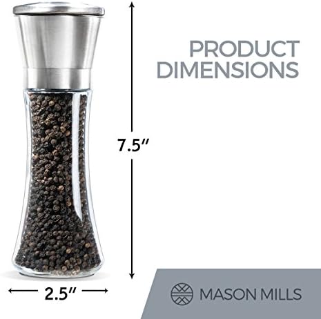 Perfectly Ground Salt Pepper grinder