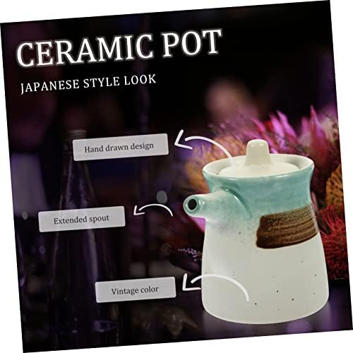 VOSAREA Fine-Crafted Ceramic Seasoning Jar