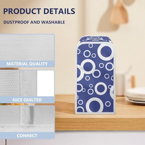 Suhoaziia Circle Pattern Electric Can Opener Dust Cover