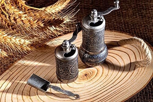 Unlock Flavor with the MOOGCO Pepper Grinder Mill Dark Silver