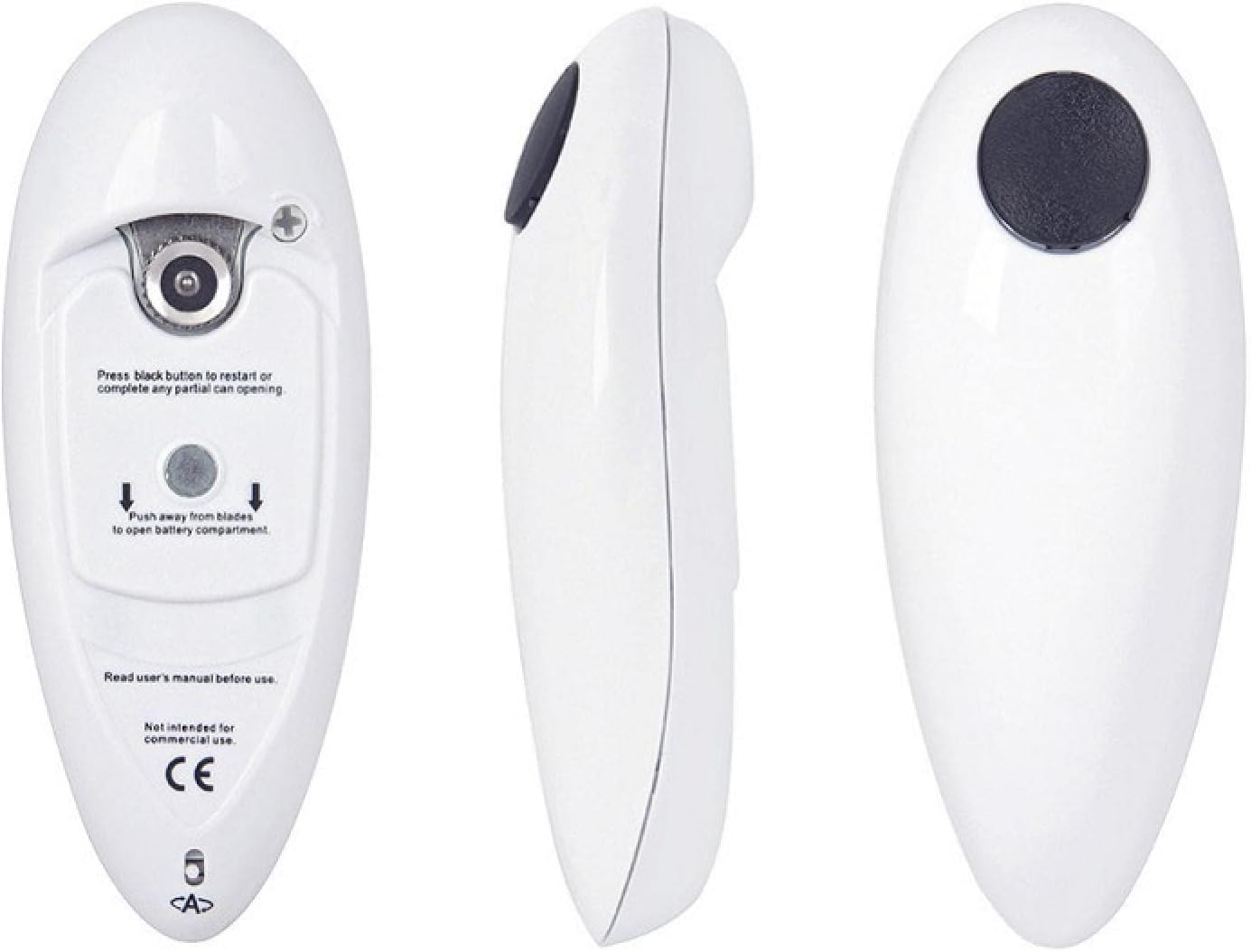 TAOHEO Figure 8 Electric Can Opener Red Wine Beer Bottle Opener Tool