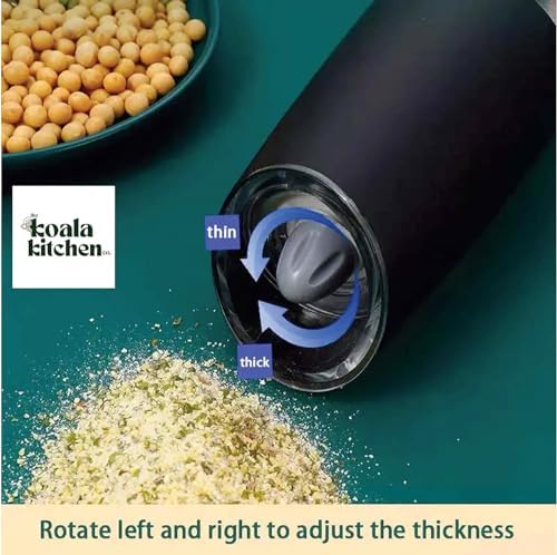 Adjustable Salt Pepper Mills 2-Pack