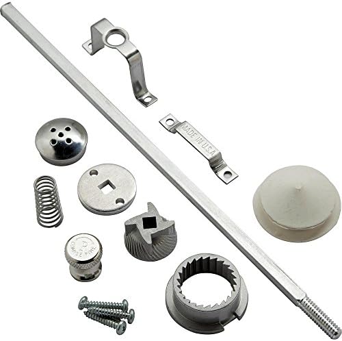ROCKLER Salt Pepper Mill Set Premium initial design Durable hardware kit