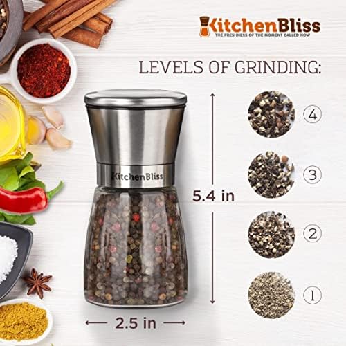 Professional Salt and Pepper Grinder Set