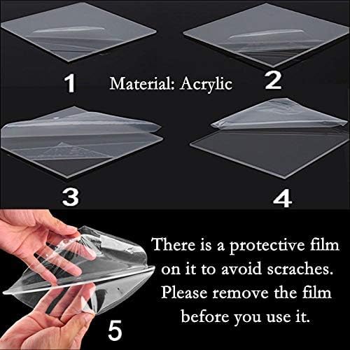 Premium Acrylic Knife Display Stand for Home or Office