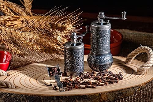 Unlock Flavor with the MOOGCO Pepper Grinder Mill Dark Silver