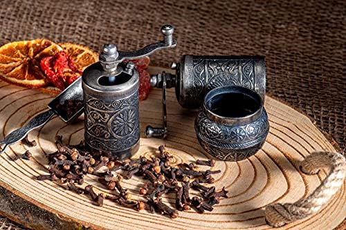 Unlock Flavor with the MOOGCO Pepper Grinder Mill Dark Silver