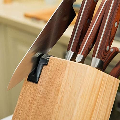 Durable Sturdy Wooden Knife Holder Universal Kitchen Block