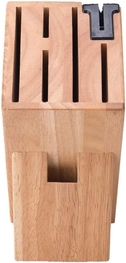 Durable Sturdy Wooden Knife Holder Universal Kitchen Block