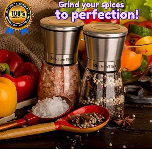 Professional Salt and Pepper Grinder Set