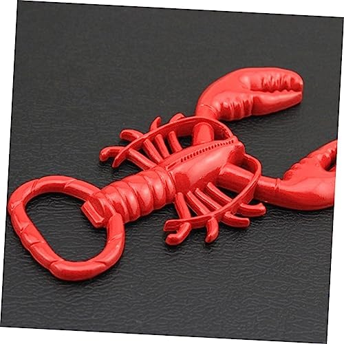 3-Piece Crawfish Bottle Opener Keychain
