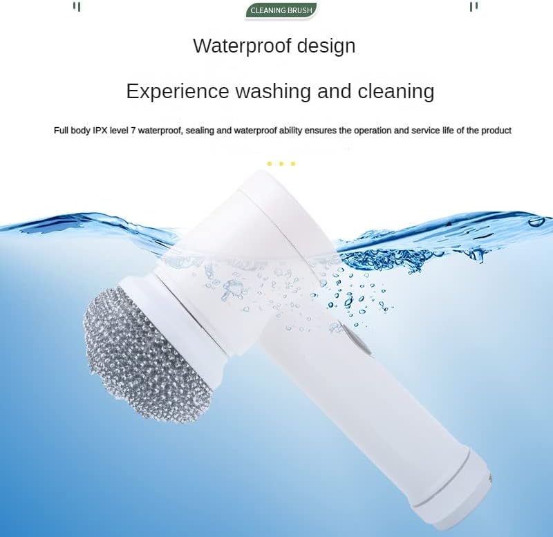 Electric 5-in-1 Spin Scrubber for Tile Sink Shower
