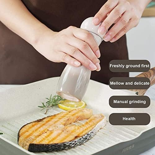Manual Stainless Steel Salt and Pepper grinder set with adjustable thickness