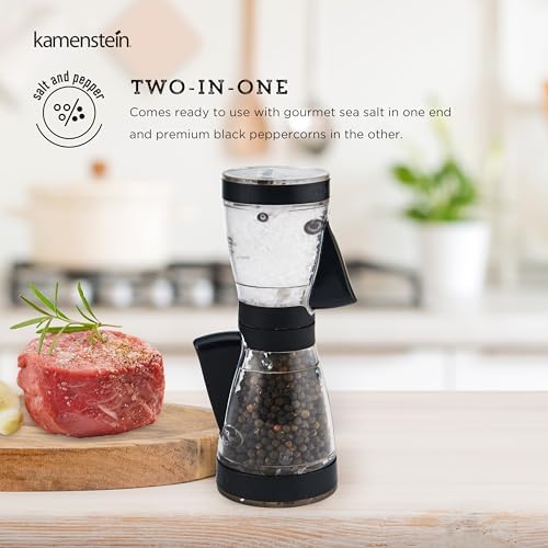Kamenstein Dual Salt Pepper Grinder Perfect for Your Kitchens