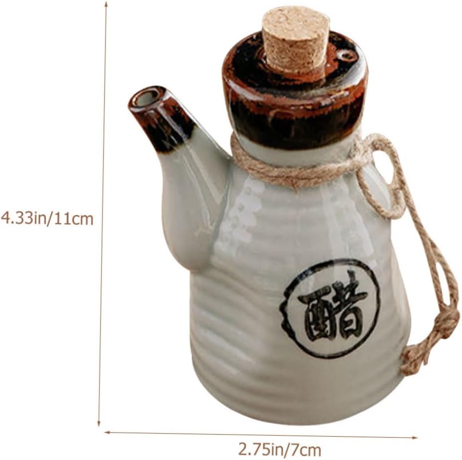 IMIKEYA Japanese Ceramic Soy Sauce Dispenser