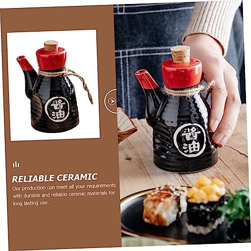 Beautiful Japanese Soy Sauce Ceramic Dispenser for Clean Kitchens