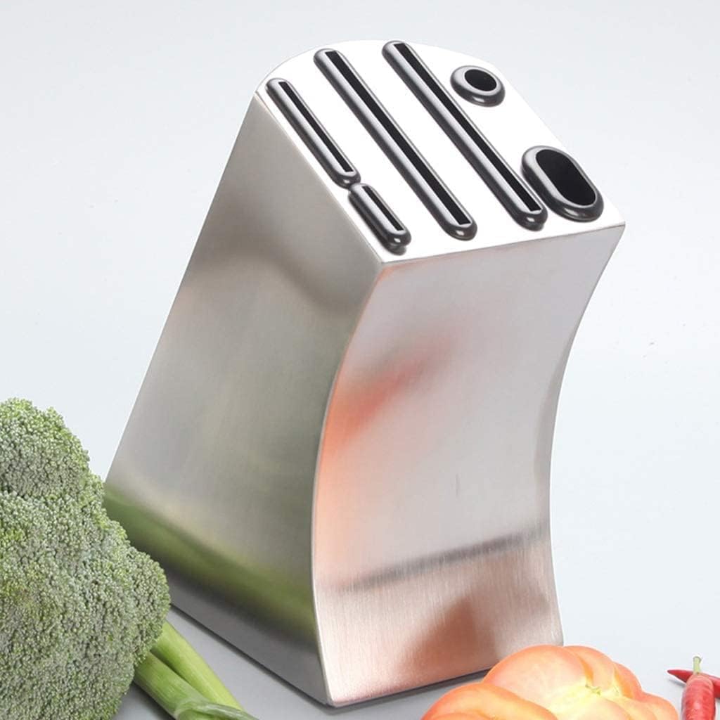Sturdy Stainless Steel Knife Holder for Counters