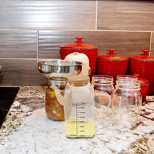 Portabyrinns Glass Oil Dispenser