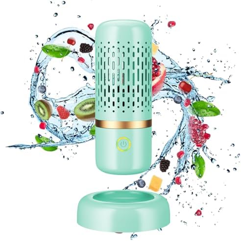 Ultrasonic Fruit Vegetable Washer Portable IPX7 Waterproof