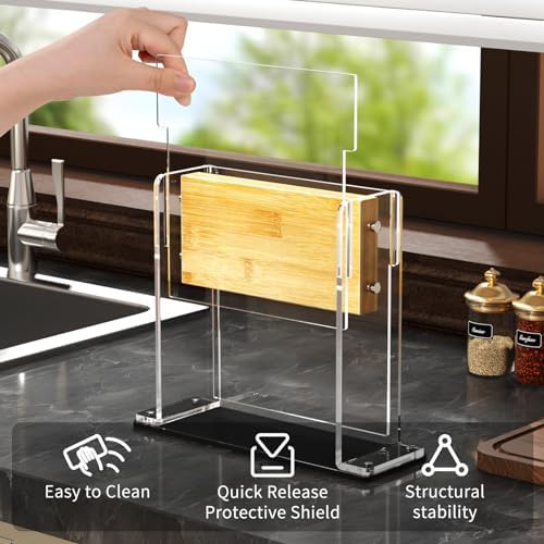 NPPLUS Magnetic Knife Block Holder with 2-Sided Magnets for Kitchen Organization