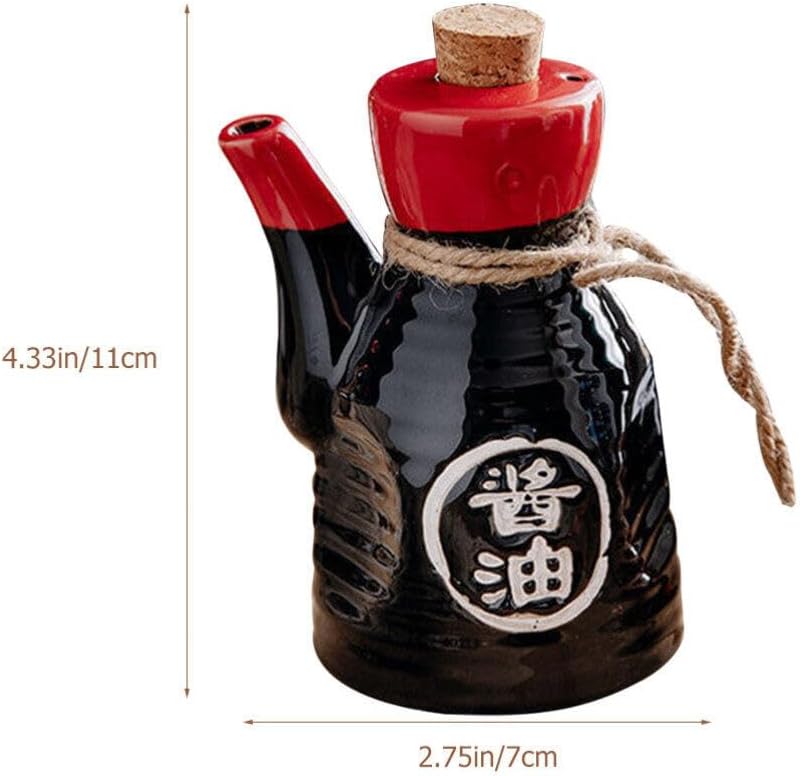 Alipis Japanese Ceramic Condiment Dispenser