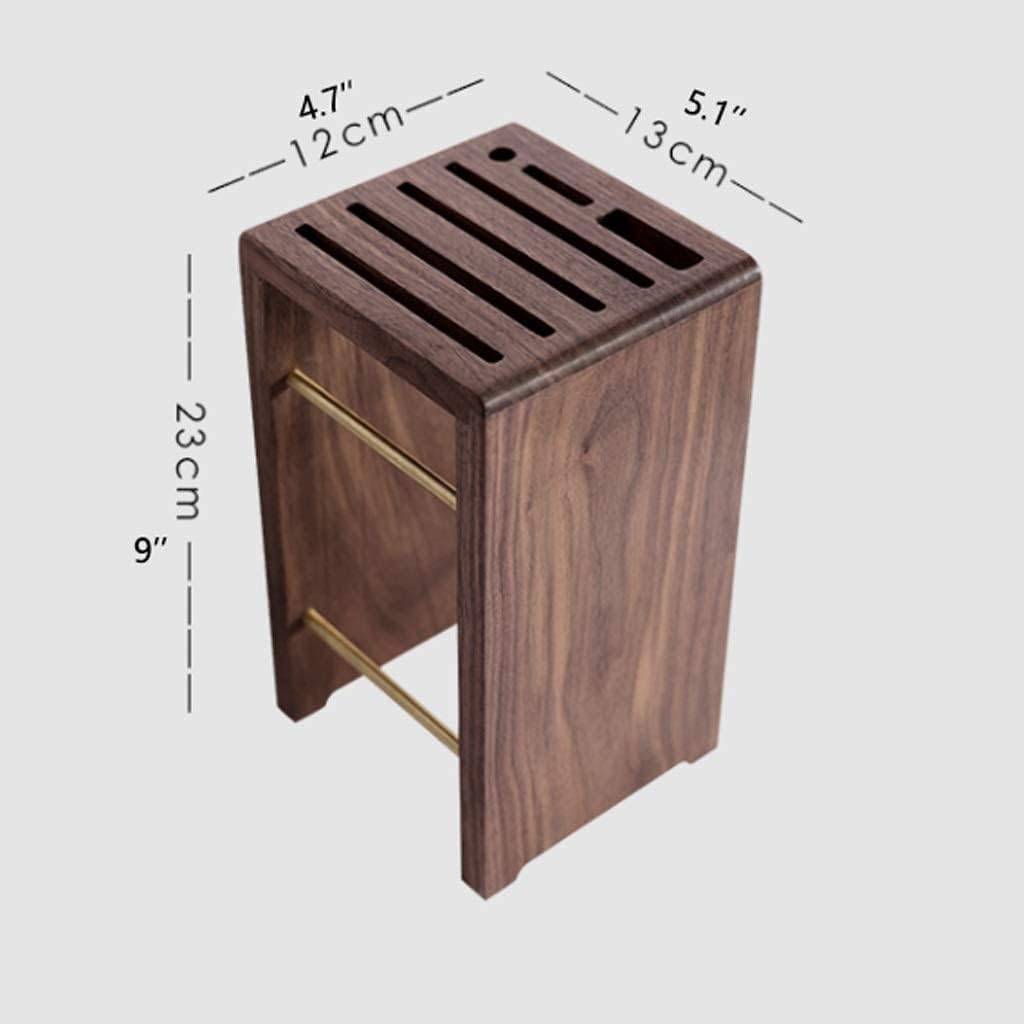 ZAEGO Kitchen Knife Holder Solid Wood Knife Block for Kitchen Accessories