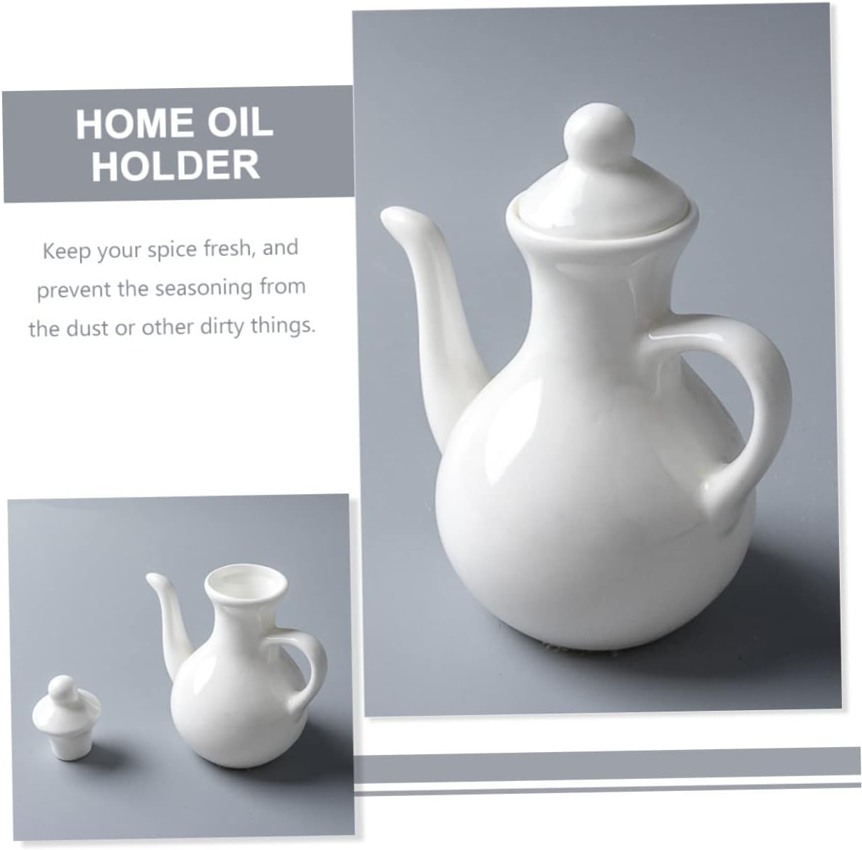 Elegant Ceramic Condiment Holder