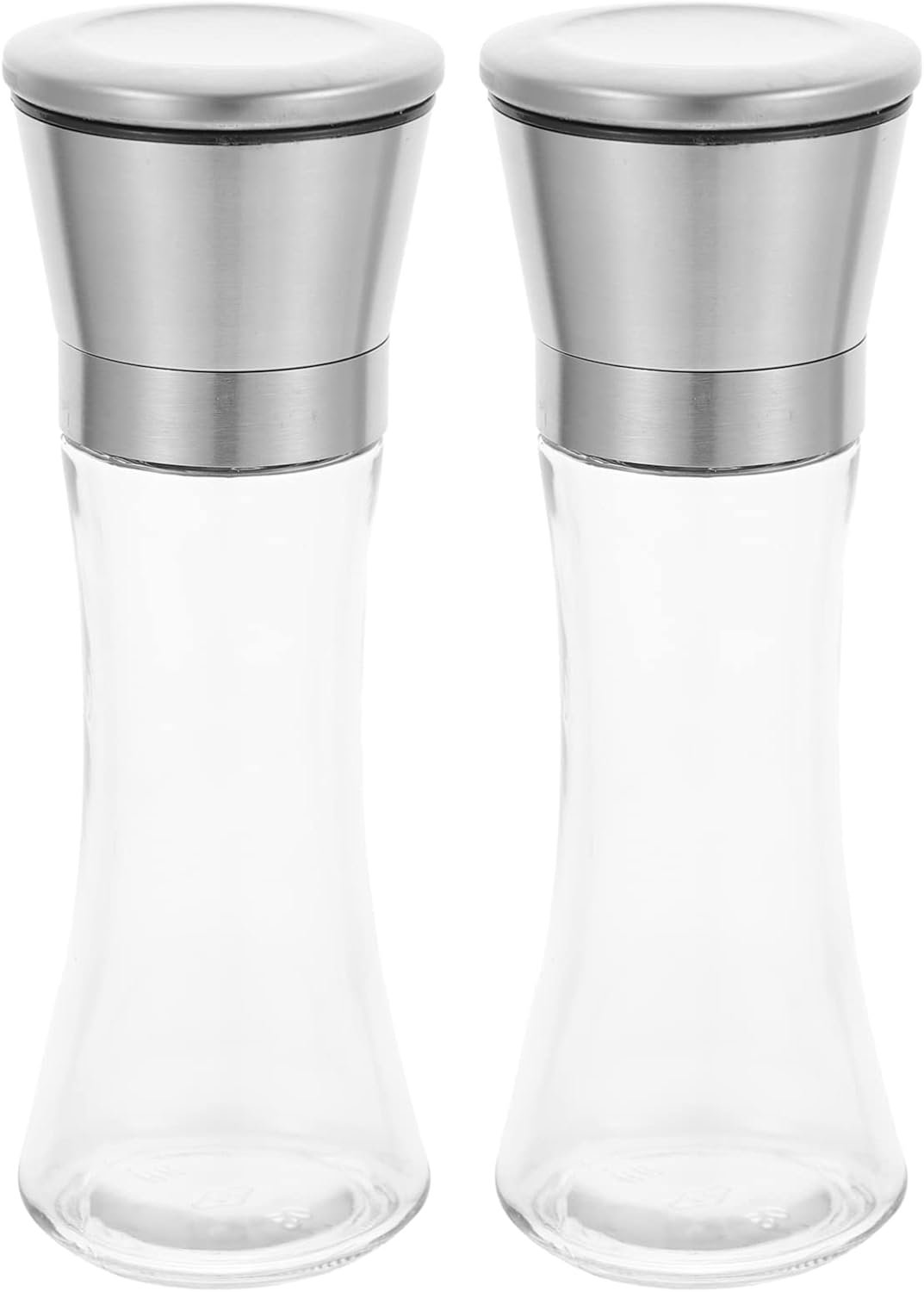 Mikinona Durable 2-Piece Salt Pepper Mill Set