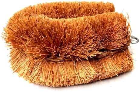 Handmade Eco-Tawashi brushes 4 pack Coconut Fiber Tawashi vegetable cleaning brushes