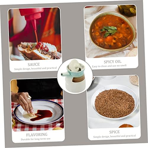VOSAREA Fine-Crafted Ceramic Seasoning Jar