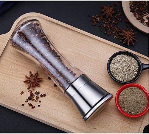 SEFAX Stainless Steel Salt Pepper Mill Set