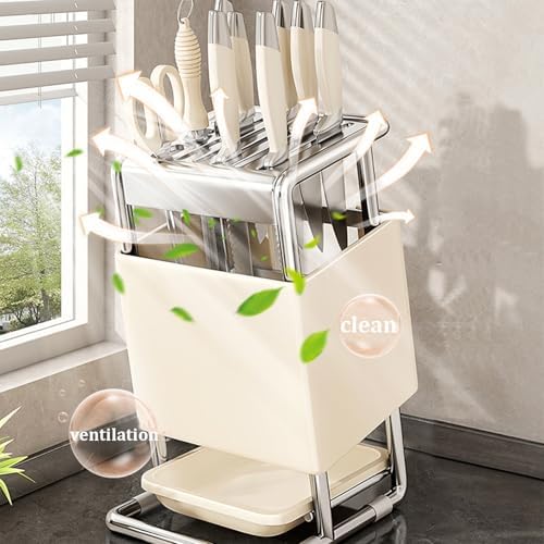 Stainless Steel Knife Holder with Slots KoudHug