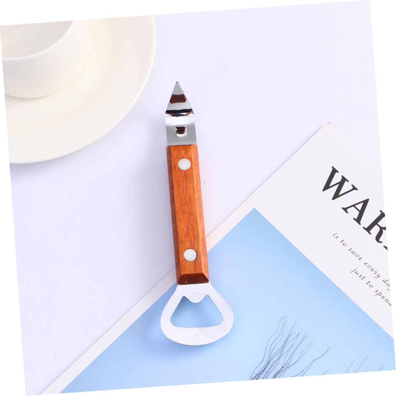 9-Piece Stainless Steel Bottle Can Opener Ergonomic Kitchen Essential