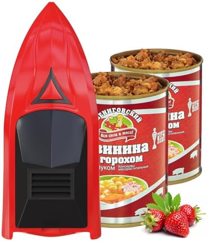 Housiwill Electric Can Opens Smooth Edge for Safe Kitchen Use